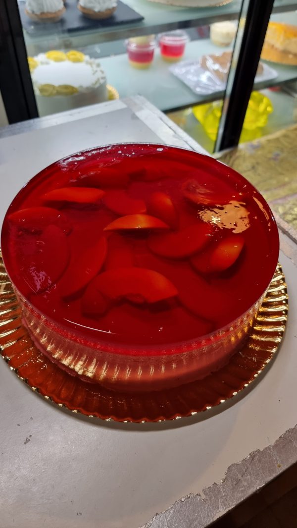 FLAN CON GELATINA