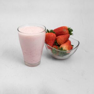 Batido de fresas